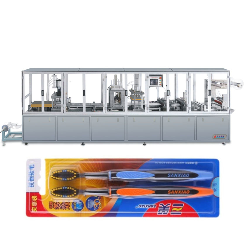 Factory making Lip Balm Blister Packaging Machine - Automatic Toothbrush packing machine – Anchuang